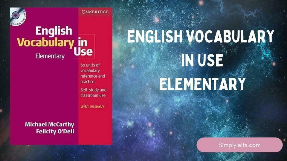 English Vocabulary in use elementary book