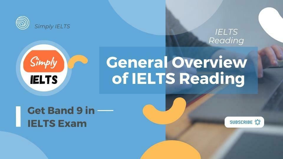 General Overview of IELTS Reading section