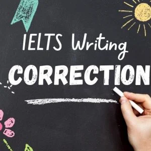 IELTS Writing Correction Service online