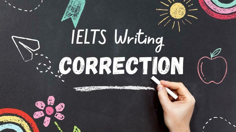 ielts essay writing correction online