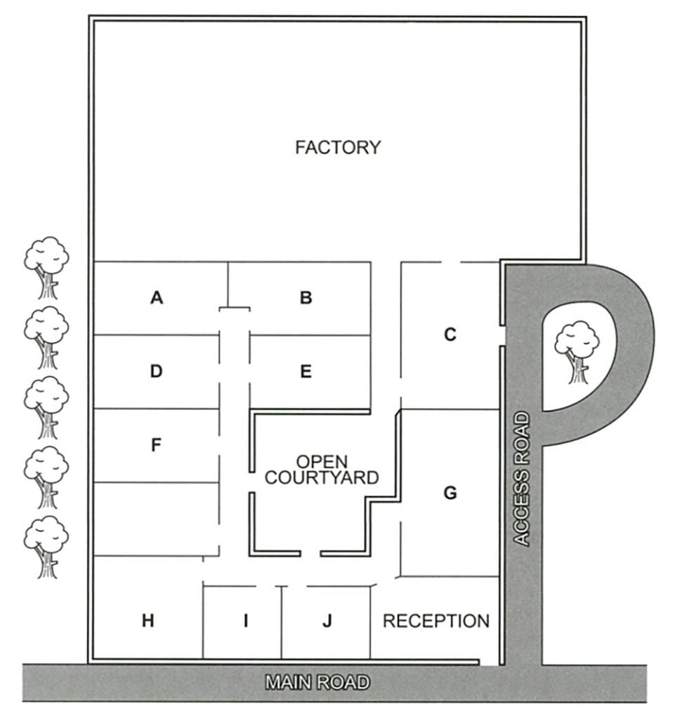 Plan of Stevenson’s site map