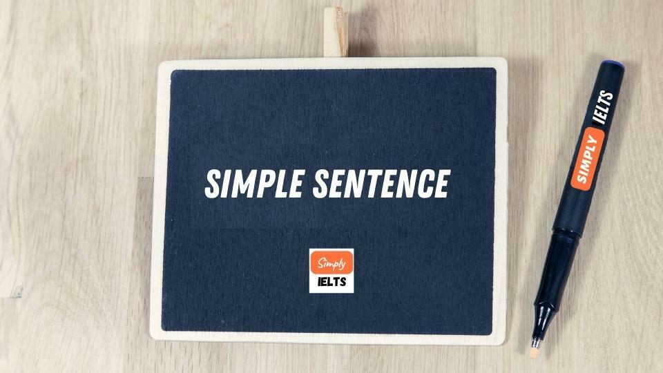 simple Sentence structure in English with example