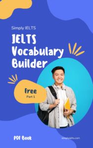 IELTS Vocabulary Builder book part 1