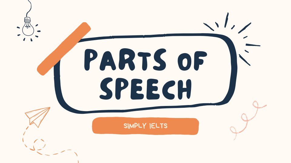 Parts of Speech in English language