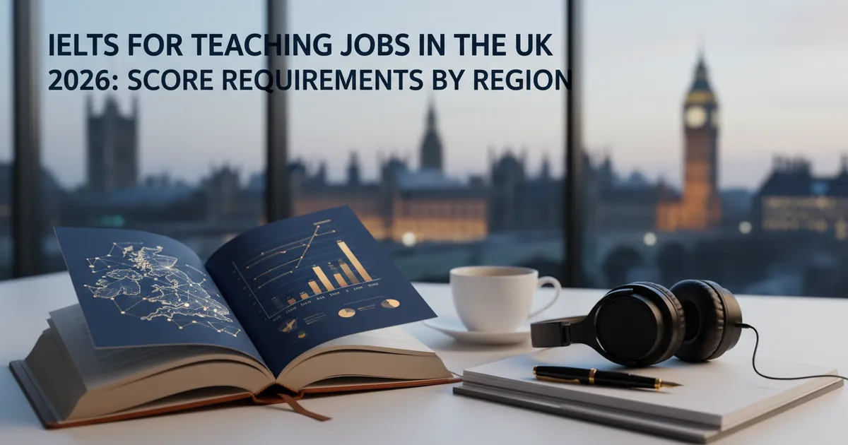 IELTS for Teaching Jobs in the UK 2026: Score Requirements by Region — IELTS Study Guide