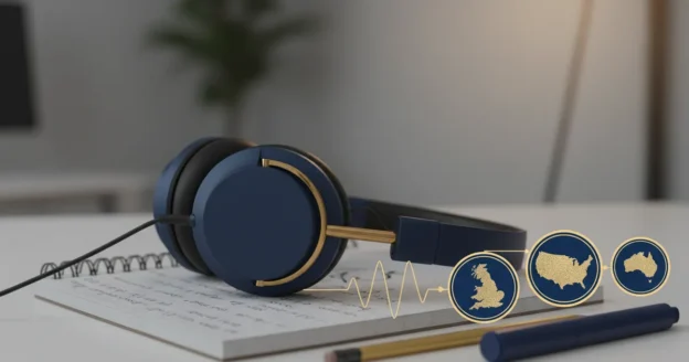 IELTS Listening: Understanding Different Accents (British, American, Australian) — IELTS Study Guide