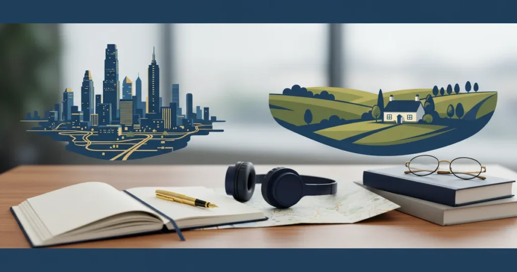 Is It Better to Live in a City or the Countryside IELTS Opinion Essay — IELTS Study Guide
